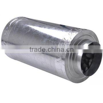 6" Inch Inline Muffler Noise Reducer Silencer for Duct Fan Blower Carbon Filter photo-2