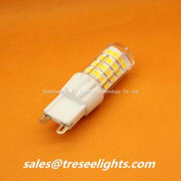 Plastic G9 LED Halogen Bulb Light SMD 2835 Cool White CE UL