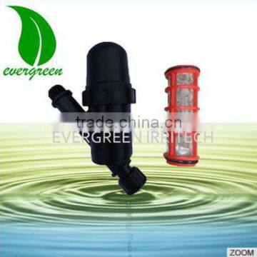 China supplier water filter system 3/4" male to female plastic screen filter