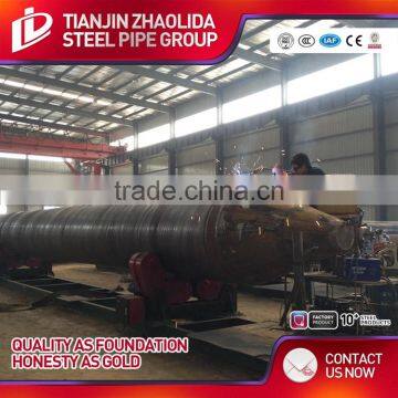 Quality Certification Spiral Pipe Costs Helical Welded Pipe} photo-3
