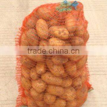 40*60CM PE Raschel Mesh Bags used for packing vegetable and fruit