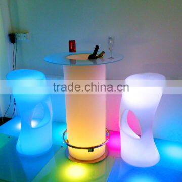 HUAJUN Hot Sales LED Bar Furniture/ PE Material / Waterproof LED Bar Table photo-2