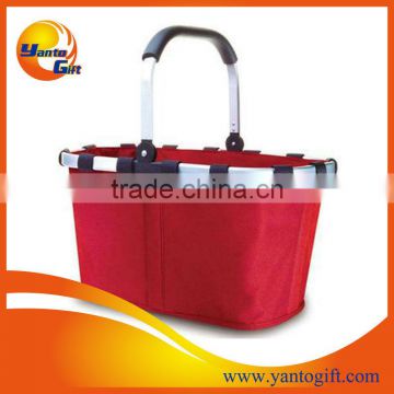 Foldable market shopping basket