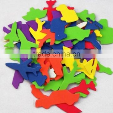 #14122466 factory direct selling transportation eva foam sticker for kids