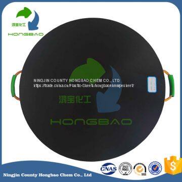 Hot Sale Factory Price Recycle UHMWPE Material Black Outrigger Pad Mat