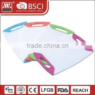 HAIXIN Plastic antibacterial color coding chopping board