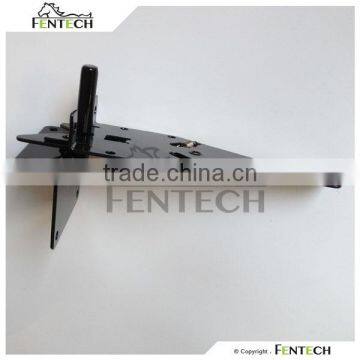 Made in China Fentech High Quality Black Stainless steel Lockable One Side Two Sided Gate Latch