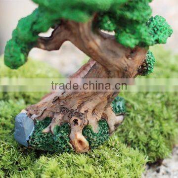 Custom Resin Crafts Garden Decor Artificial Miniature Tree House Gnome photo-5