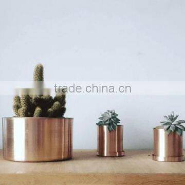 brass antique metal decorative planters