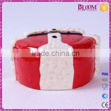 Xmas Clothes Design Ceramic Christmas Gift Box photo-3