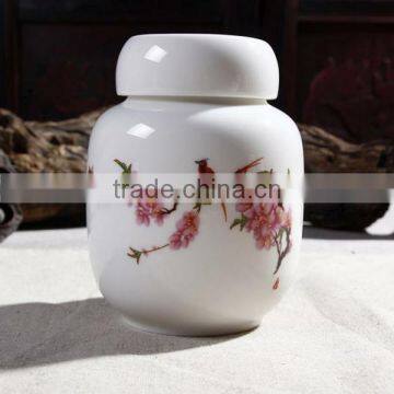 Chinese porcelain Pet Ceramic urn wholesale for cremation