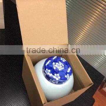 China Funeral Supply Cheap Custom Cinerary Ceramic Urn for Pet photo-3