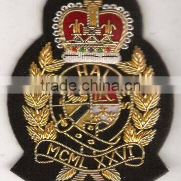 Hand Embroidered Badges , Emblems , Crest , Insignias , Patches