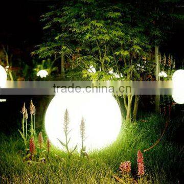 PE Material Blow up Furniture Garden Used Human Plastic LED Light Luminous Ball photo-3