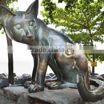 Outdoor Graden Decoration Meal Craft Thai Bronze Statues photo-2