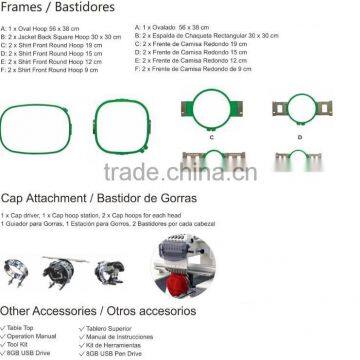 Hot!!!High Quality Mixed Embroidery Machines (Flat+Sequin+Taping+simple Chenille+Cording) photo-5