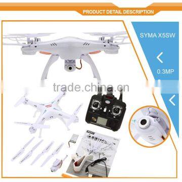 2.4g 4CH RC Drones for IPhone Andriod WIFI Control FPV Quadcopter SYMA X5SW