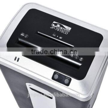 JP-7115CD Plastic Shredder Machine for Bank and Goverment Use A4 Cross Cut photo-3