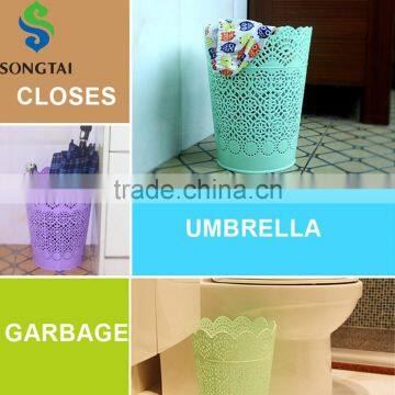 plastic garbage can garbage bin container