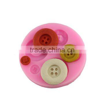 Liquid Silicone Mold Chocolate Chip Cake Tool DIY Cake Decorating Mold Button 1688 Agent photo-3