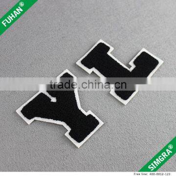 Factory Direct Popular Letter Chenille Embroidery Badges for Hats photo-3
