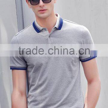100% Cotton Pique Custom Polo Shirt Blank Golf T-shirt Short Sleeve Mens Polo t Shirt photo-5