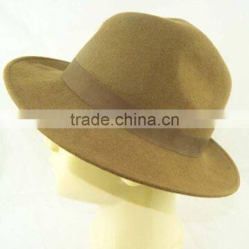 Brown Color Fisherman Hat Cap Bucket Hats Ladies Wool Felt Hat With High Quality photo-6