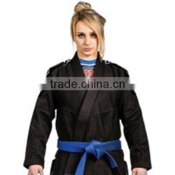 latest design pakistan bjj gi high quality wear-resistant women black bjj gi