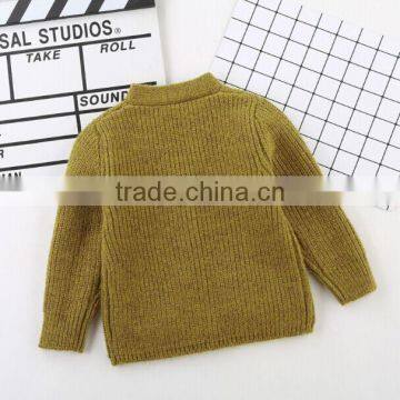 Hot Sale Childrens Boutique Cardigan Wool Sweater Design for Boys photo-5