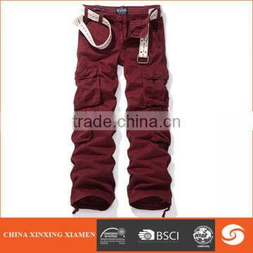 Hot Tupper casual pants male Korean tidal straight 100% cotton men's long pants male overalls factory outlets