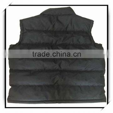 Boys Customize Cheap Quilted Jacket Heated Vest