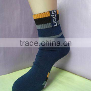 Fashion polyester boy sport socks