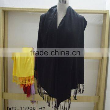 2015 Fashion Lady Classic Hot Popular Plain Soft Bamboo Fiber Viscose Shawl Scarf photo-6