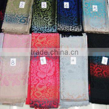 2017 Fashion New Designer Women Jacquard Paisley Floral Peony Pashmina Shawl photo-2