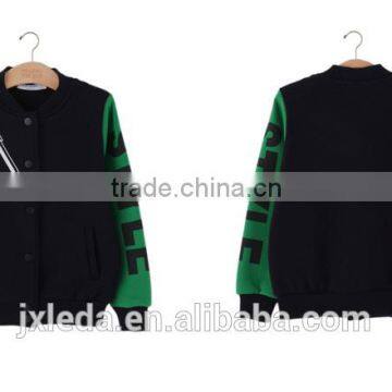 Fashion New Style Children Boys Printed Leg and Chest Color Block Sleeve Jacket photo-4