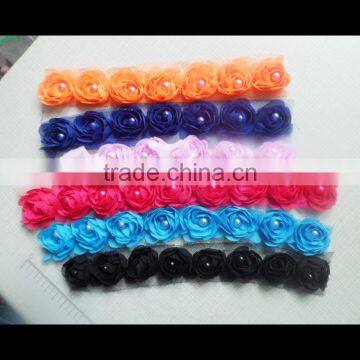 Beautiful Wholesale Chiffon Flower, Rosettes Flowers, Shabby Chiffon Flower for Headwear/Garment/Dress/Wedding /decoration photo-2