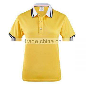 Womens Polo Shirt Contrast Collar Design photo-3