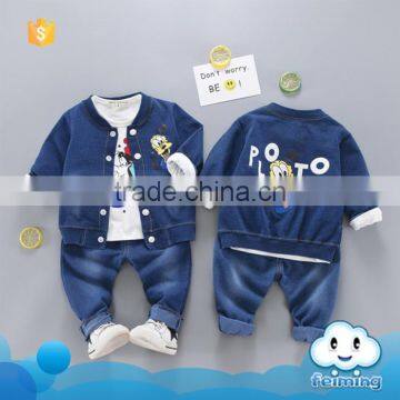 AS-480B 2017 Baby Boy Clothes Toddler Boys Boutique Clothing Set