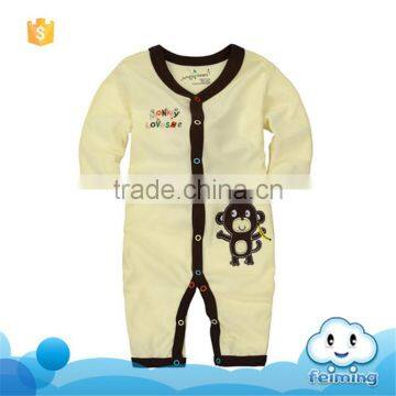 AR-269B Spring Autumn New Kids Modeling Clothes Long Sleeves Baby Girls Cotton Plain Rompers From  Malaysia