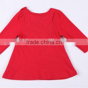 2015 Factory Direct Wholesale Kid Christmas Children's Boutique Ruffle Kid Clothes photo-4