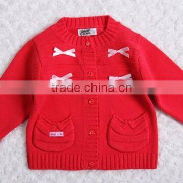 Korean Style Baby Girl Thin Knit Cardigan Sweater photo-4