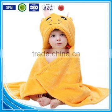 China Supplier Embroidered Velour Customized Flannel Wholesale Hooded Towel Clothes Baby Clothing Design Babyhood photo-2