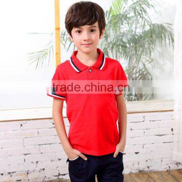 China Manufacturer Short Sleeve School Uniform Kids Polo Shirt photo-6