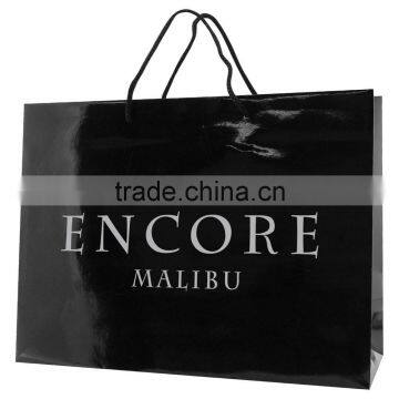 Color Gloss Laminated Eurotote Shopping Bag - Features Cardboard Bottom, Dimensions Are 16" x 6" x 12" and Comes With Your Logo. photo-3