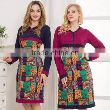 MAKE TO ORDER NEW WINTER DESIGN ARABIC WOMEN COTTON NIGHTGOWNS photo-4
