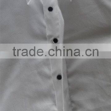 2017 New Fashion Contrast Plain French Cuff Man Shirt photo-4