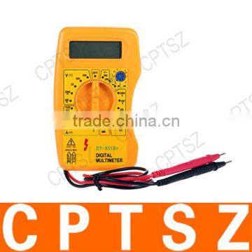 DT-831B+ Mini Digital Multimeter DMM Voltmeter Ammeter Ohmmeter Current Resistance Diode Transistor HFE Tester W/Battery Test photo-2