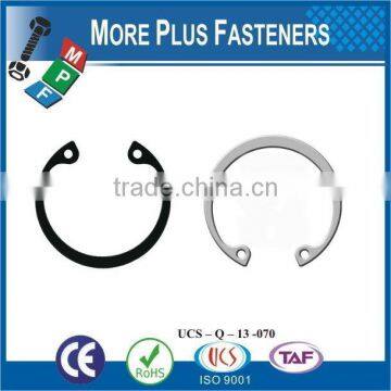 Made in Taiwan Stainless Steel 1-1/4" Stainless Steel External Retaining Ring