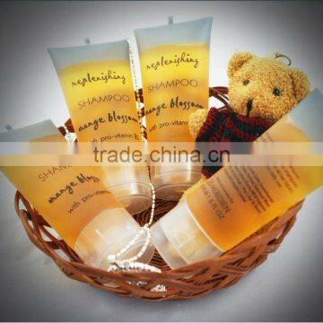 40ml Hot sales shampoo cosmetic tube with flip top cap