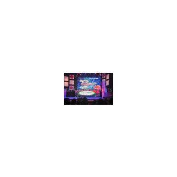 IP65 10mm Lightweight Curtain LED Display Advertising For Events